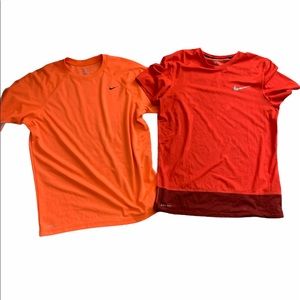 Set of 2 Mens Nike shirts sz M